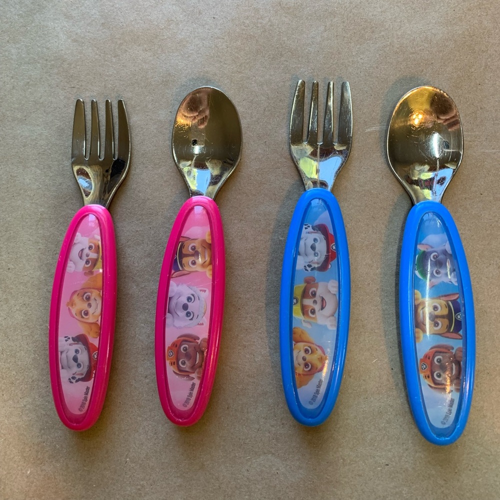 Paw Patrol Kids Fork and Spoon Set